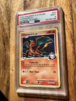 2009 POKEMON PLATINUM SUPREME VICTORS #20 CHARIZARD G PSA 9 - Image 2