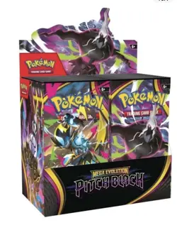 Pokemon TCG: Mega Evolution-Pitch Black Booster Display Box (36 Packs) ✅ IN HAND - Image 1
