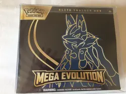 Pokemon TCG: Mega Evolution Elite Trainer Box ETB – Lucario | Brand New & Sealed - Image 1