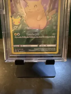 2021 Pokemon Celebrations Pikachu #005/025 Holo BGS 9 Mint WOTC Reprint - Image 3