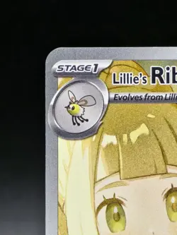 Lillie's Ribombee 164/159 Illustration Rare SV09: Journey Together Pokemon TCG - Image 5