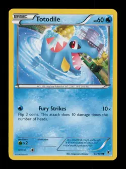 TOTODILE COMMON 15/119 MP POKEMON - Image 1