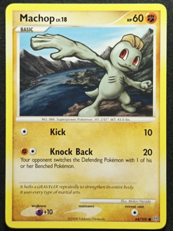 Machop 64/100 Stormfront 2008 Pokemon TCG - Image 1