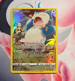 Pokemon TCG Snorlax TG10/TG30 Lost Origin Trainer Gallery Ultra Rare Holo - Image 1