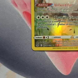 Pokemon TCG Snorlax TG10/TG30 Lost Origin Trainer Gallery Ultra Rare Holo - Image 5
