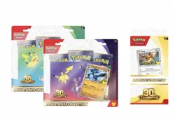 Pokemon TCG 30th Anniversary Tech Sticker Knock Out Collection LOT PRESALE - Image 1