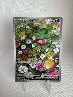 Fomantis 085/084 Pokemon Pitch Black Illustration Rare NM - Image 1