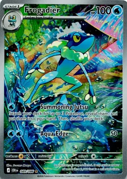 Frogadier CRI Holofoil 089/086 NM Illustration Rare - Image 1
