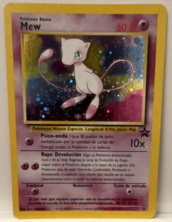 Mew 9 Wotc Promo Holo - Spanish Pokemon TCG Basic Psychic 50 HP 2000 - Image 1