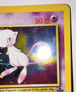 Mew 9 Wotc Promo Holo - Spanish Pokemon TCG Basic Psychic 50 HP 2000 - Image 4