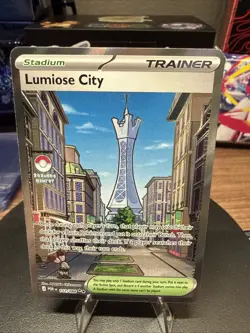 Lumiose City 111/088 Pokemon Mega Evolution Perfect Order Ultra Rare Full Art - Image 1