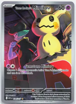 Team Rockets's Mimikyu - 238/217 Ascended Heroes Illustration Rare Pokemon - NM - Image 1
