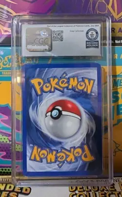 Pokemon (2001) Wobbuffet Neo Discovery 16/75 CGC GUINNESS WORLD RECORD SLAB HOLO - Image 2