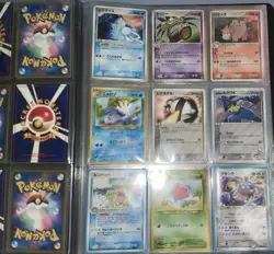 Vintage Japanese Pokemon Card Binder Collection 19 Holos Mid Era LP-NM - Image 3