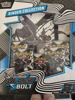 Black Bolt & White Flare Binder Collection - New And Sealed Pokemon TCG Bbwf - Image 2