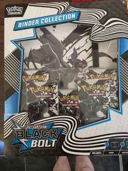 Black Bolt & White Flare Binder Collection - New And Sealed Pokemon TCG Bbwf - Image 3