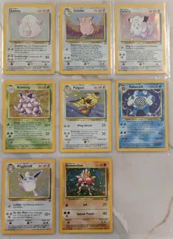 Pokemon Card Binder Collection - Base Set 2 Holos - Excellent Condition - Image 1