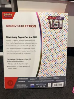 Pokemon TCG - Scarlet & Violet—151 Binder Collection Box Factory Sealed - Image 2