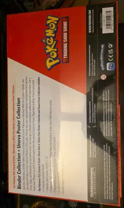 Pokemon Black Bolt White Flare Binder and Poster Collection - Image 2