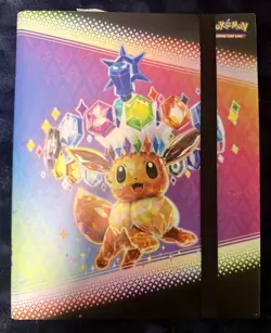 Pokemon TCG Prismatic Evolutions Eevee Binder Collection *BINDER ONLY* NEW 2025 - Image 1