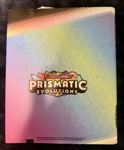 Pokemon TCG Prismatic Evolutions Eevee Binder Collection *BINDER ONLY* NEW 2025 - Image 2