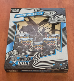 Pokemon Black Bolt Binder Collection Scarlet & Violet New Unopened - Image 1