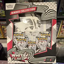 Pokemon Binder Collection - Pokemon TCG Scarlet & Violet White Flare - Image 1