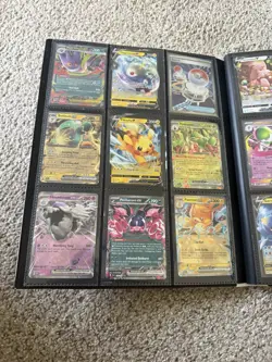 Pokemon- Loaded Binder- Great For Child's Starter Collection- 170 Inserts Total - Image 5