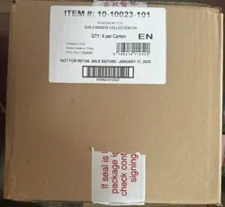 Pokemon Prismatic Evolutions Binder Collection Sealed Case of 6 - Image 1
