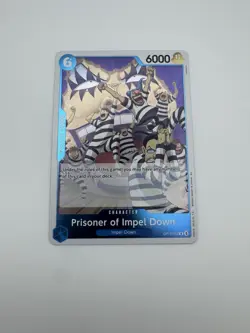 Prisoner of Impel Down OP16-042 R The Time of Battle Foil One Piece English NM - Image 1