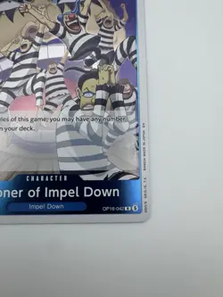 Prisoner of Impel Down OP16-042 R The Time of Battle Foil One Piece English NM - Image 5