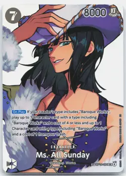 Ms. All Sunday SP - OP14-084 The Time of Battle SR One Piece - NM/LP - Image 1