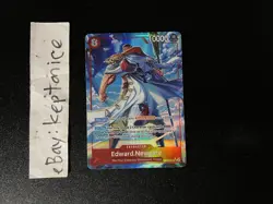 One Piece TCG Edward Newgate OP16-003 Alternate ALT ART The Time Of Battle sp SR - Image 1