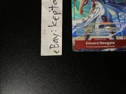 One Piece TCG Edward Newgate OP16-003 Alternate ALT ART The Time Of Battle sp SR - Image 3