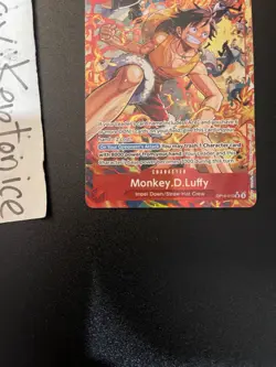 One Piece TCG Monkey D Luffy OP16-015 Alternate ALT ART The Time Of Battle SR - Image 5