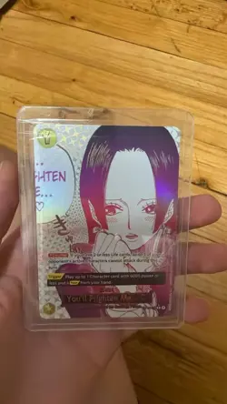 Bandai One Piece CCG You'll Frighten Me... OP14-118 Rare Alt Art Boa Hancock - Image 1