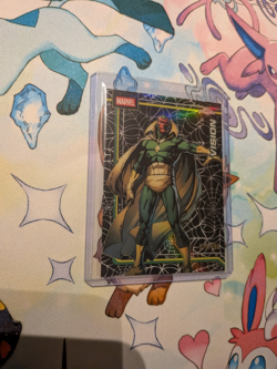 Marvel Topps Chrome 2026 Vision Spider-Web Refractor /399 - Image 1