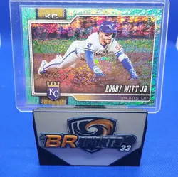 Topps 2026 Series 1 Bobby Witt Jr. Kansas City Royals #205 Aqua Sand Glitter - Image 1