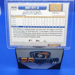 Topps 2026 Series 1 Bobby Witt Jr. Kansas City Royals #205 Aqua Sand Glitter - Image 2