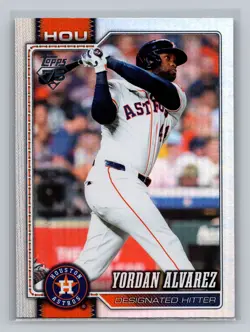 2026 Topps Series 2 - Yordan Alvarez #468 Rainbow Foil Astros - Image 1