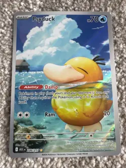 Pokemon TCG Psyduck Illustration rare 226/217 Ascended Heroes - Image 1