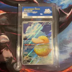 Ace Perfect 10 Psyduck 226/217 Ascended Heroes Gem Mint Pokemon - Image 1