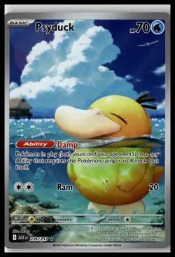Psyduck Holo Illustration Rare ME: Ascended Heroes 226/217 NM - Image 1