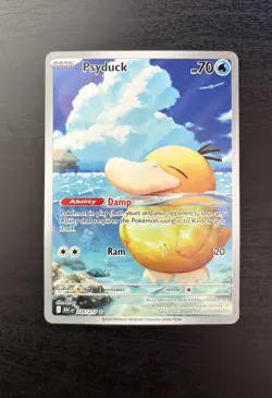 Psyduck Ascended Heroes IR Holo Full Art 226/217 PACK FRESH PSA 10 CANDIDATE - Image 1