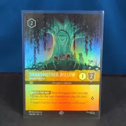 Disney Lorcana Grandmother Willow-Ancient Advisor Foil EN 206/204 - Image 1