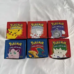 Pokemon 23k Gold Plated Card 1999 Burger King Complete Set of 6 SEALED - Image 1