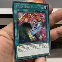 Toon Bookmark BLCR-EN067 SECRET RARE 1st Edition NM FREE SHIPPING! +Bonus Cards! - Image 2