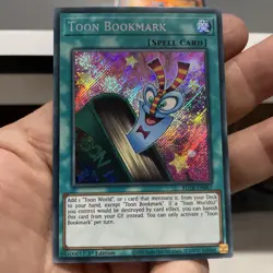 Toon Bookmark BLCR-EN067 SECRET RARE 1st Edition NM FREE SHIPPING! +Bonus Cards! - Image 3