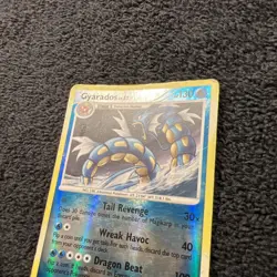 POKEMON Gyarados 19/100 Stormfront 2008 Holo Rare Pokemon Card OK FAIR CONDITION - Image 3