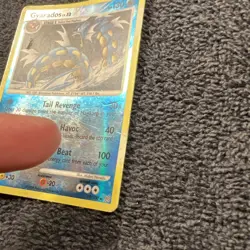 POKEMON Gyarados 19/100 Stormfront 2008 Holo Rare Pokemon Card OK FAIR CONDITION - Image 4